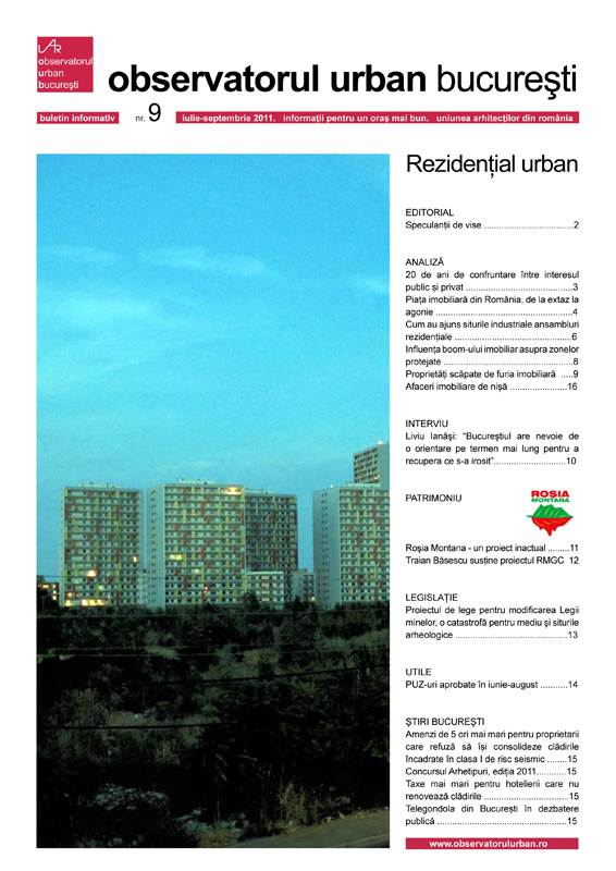 coperta buletin nr. 9